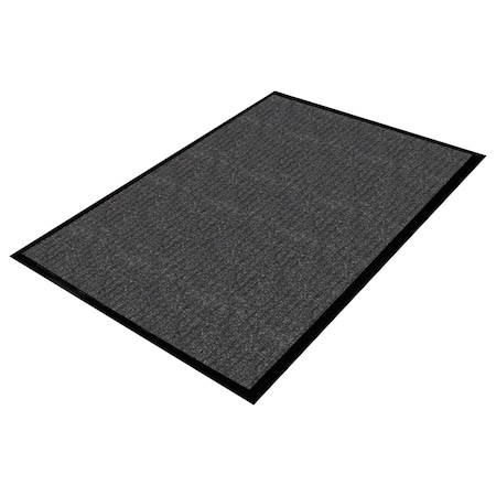 Guardian Floor Protection Floor Mat, 0.38" Thick, Charcoal, 36 in W x 120 in L 64031030